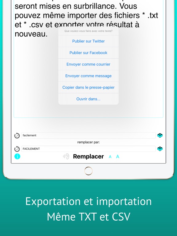 Screenshot #5 pour TextReplacer