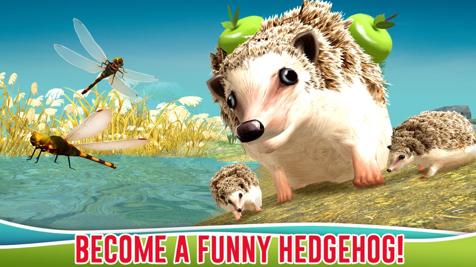 #1. Forest Hedgehog Simulator 3D (iOS) Podle: Tayga Games OOO