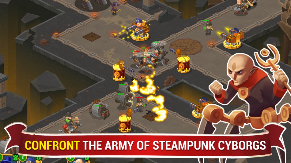 Steampunk 2 Tower Defense - 1.2.75 - (iOS)