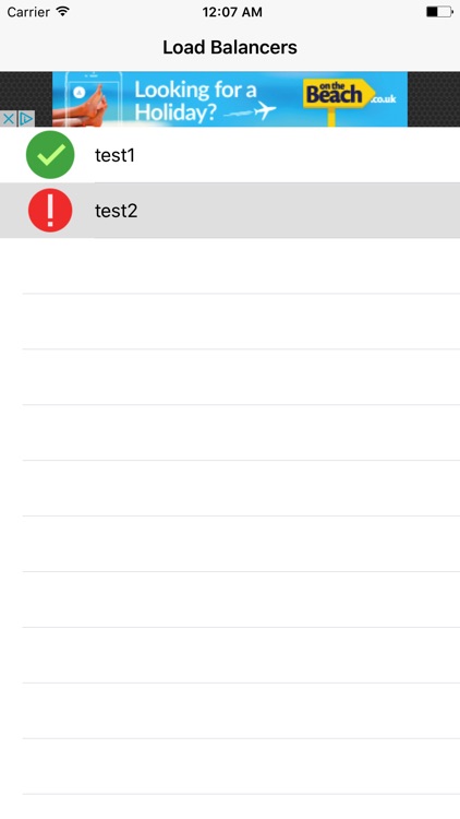 AWS Load Balancer Dashboard