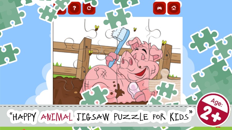 Zoo And Jungle Animals Jigsaw Puzzle Games screenshot-3