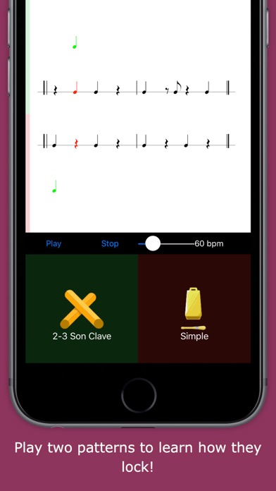 Screenshot #3 pour Clave Master - the Ultimate Salsa Clave Trainer!