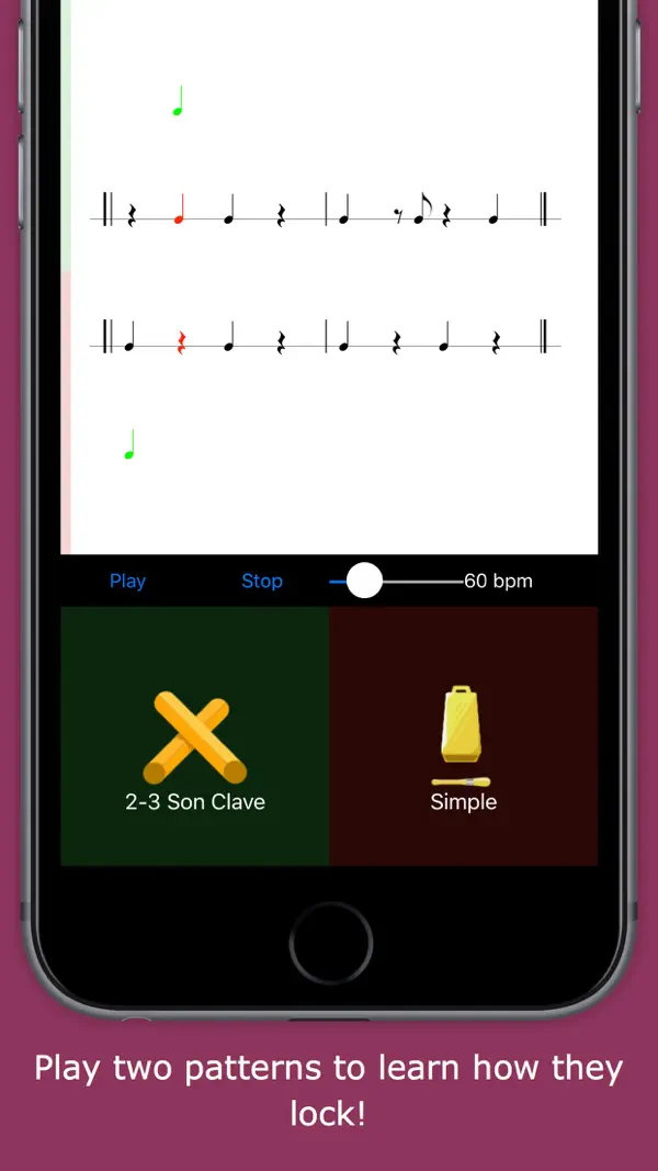 Clave Master - the Ultimate Salsa Clave Trainer! Screenshot 4