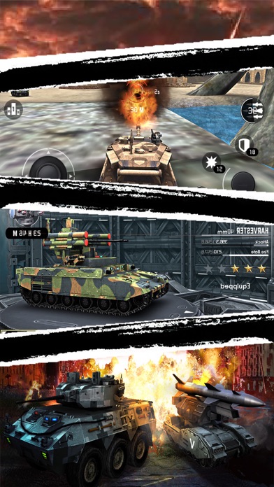 Iron Storm - 3D Tank Battle screenshot 2