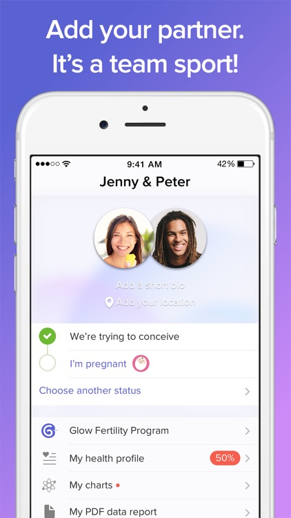 Glow Fertility, Period and Ovulation Tracker App screenshot-4