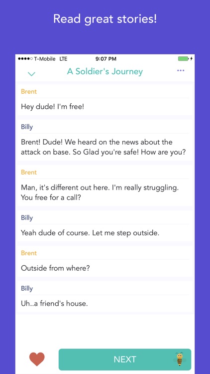 Yackle - Chat Stories