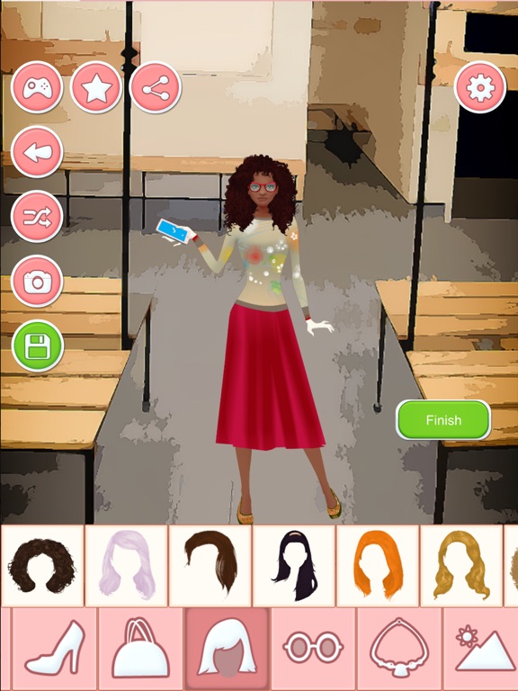 Screenshot #6 pour Ecolière Jeux D'habillage Pour Filles
