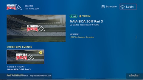 Screenshot #1 for NAIA Network