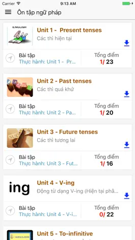 Game screenshot Ngu Phap Tieng Anh: Học ngữ pháp tiếng anh hack
