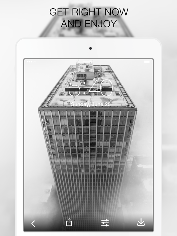 Screenshot #5 for Black and White Wallpapers - HD Backgrounds