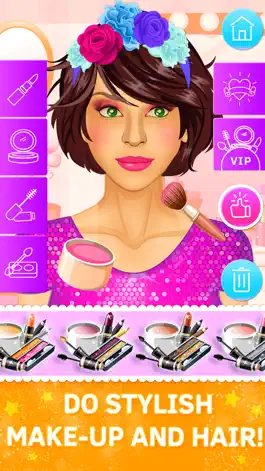 Game screenshot Princess salon and make up game for girls. Premium apk