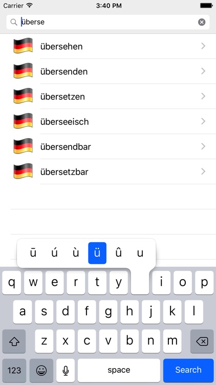 NiftyWords German-English Dictionary (Pro) screenshot-4