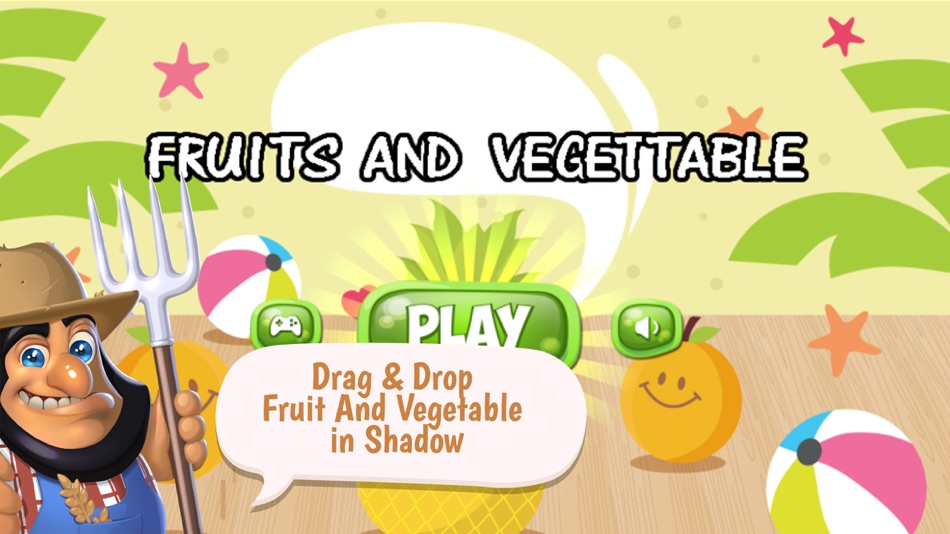 Fruits And Vegetable Vocabulary Puzzle Games - 1.0 - (iOS)