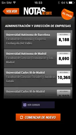 Game screenshot Notas Corte hack