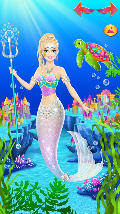 Magic Mermaid - Girls Makeup and Dress Up Game screenshot-4
