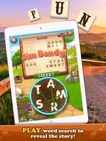 Word Ranch - Be A Word Search Puzzle Hero (No Ads)のおすすめ画像1