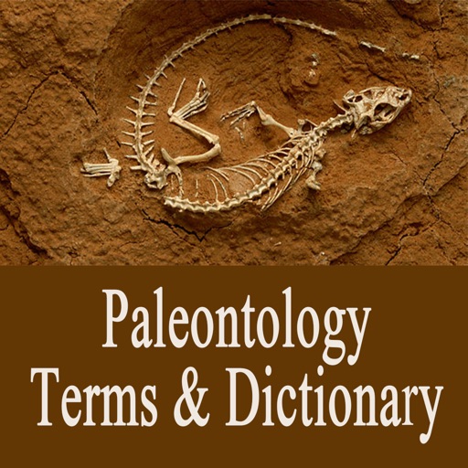 Palaeontology Dictionary Terms Definitions icon