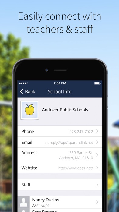 Andover School District screenshot 2