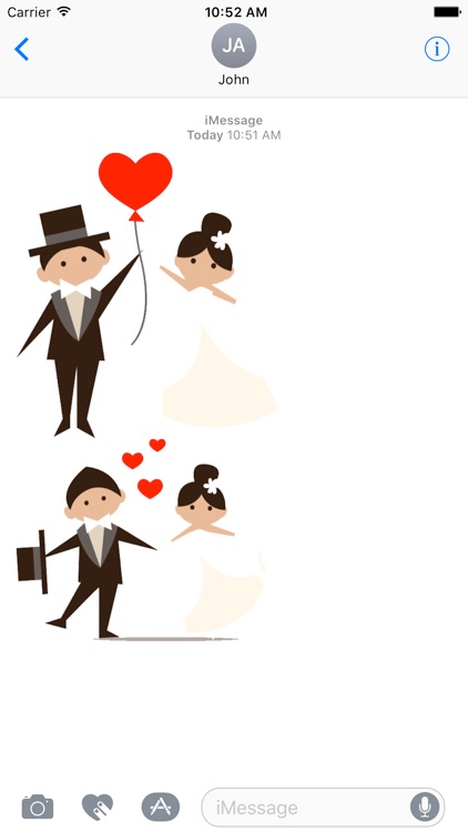 Wedding Sticker for iMessage