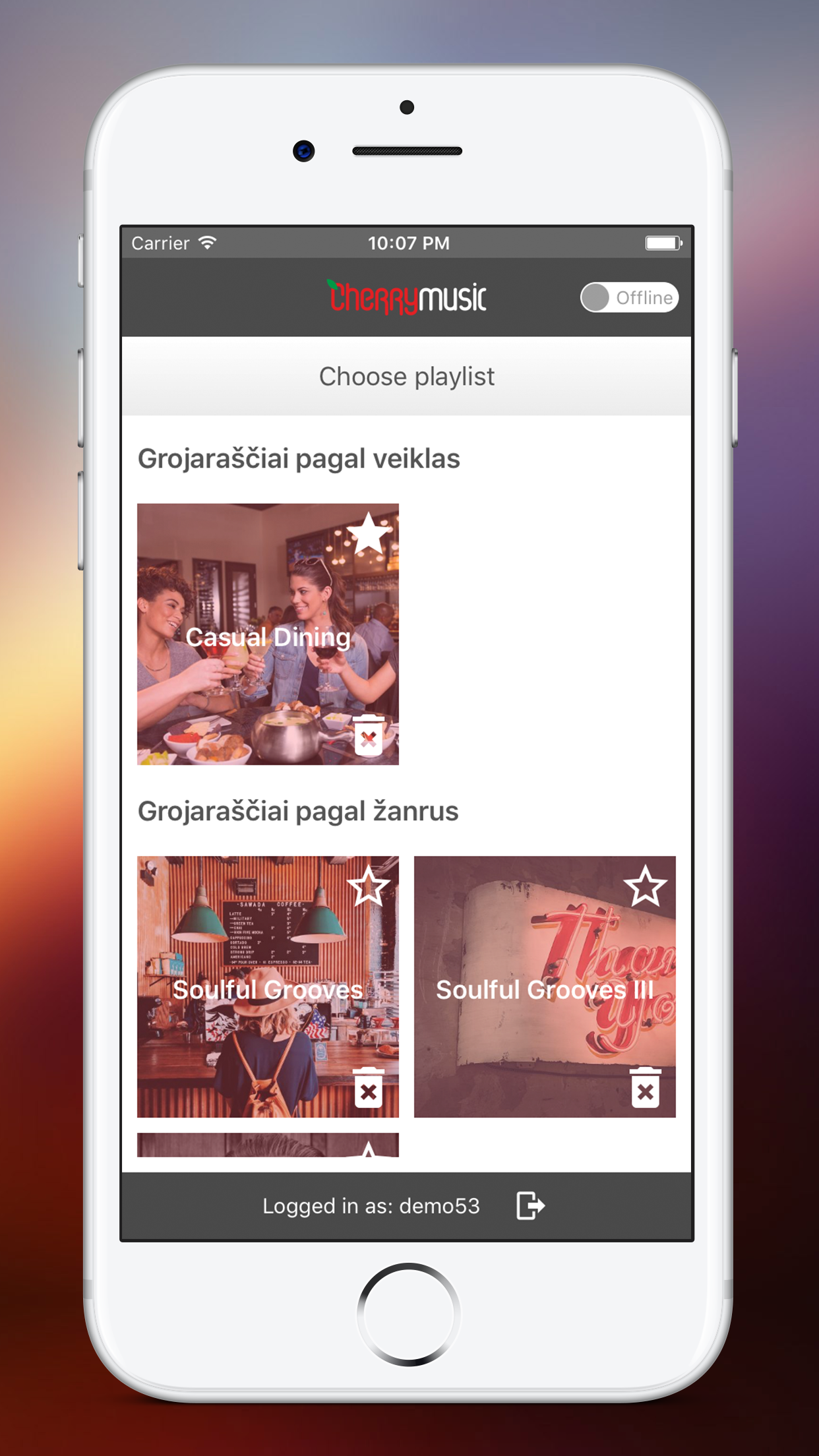 Cherry Music Player