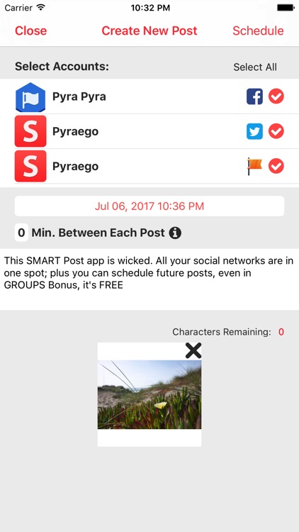 Smart Post: Schedule Media for Twitter & Facebook