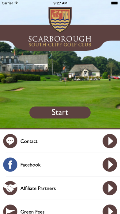 Screenshot #1 pour Scarborough South Cliff Golf Club