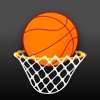 Ball Shot - Fling To Basketball Hoop