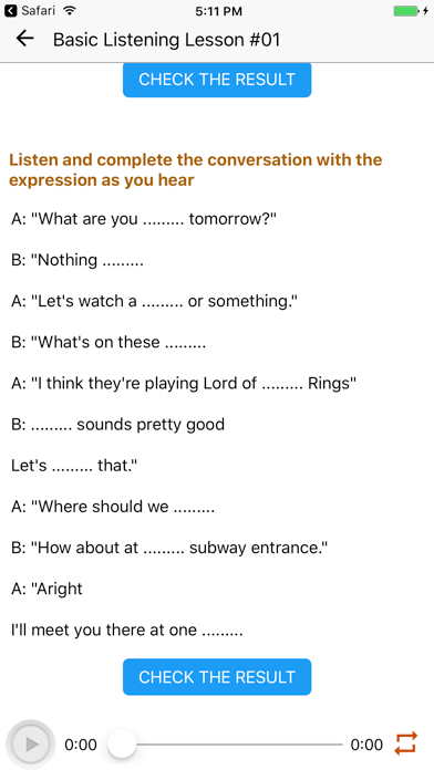 Screenshot #2 pour English Listening A-Z