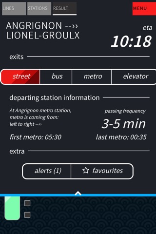 metroexit - save time in montreal metro screenshot 4