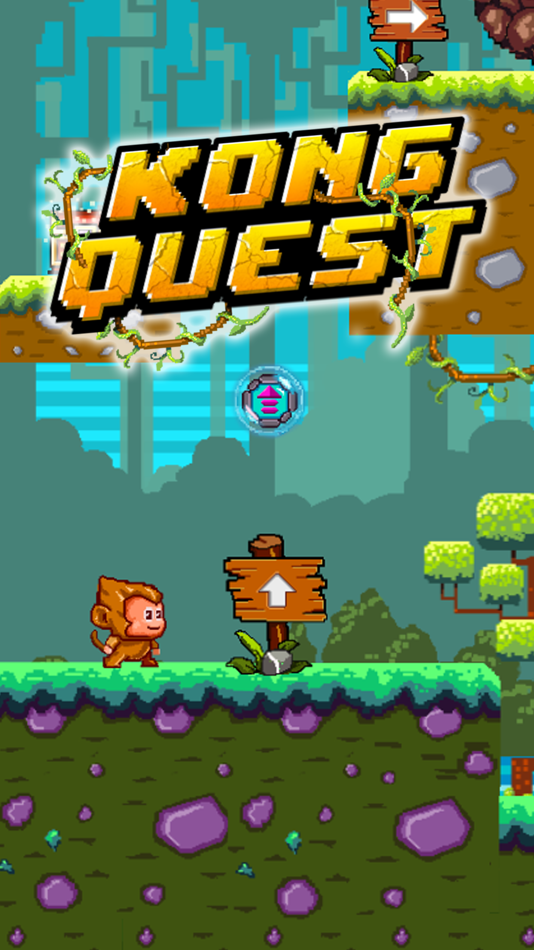 #1. Kong Quest - Platform Game (iOS) 由: Simon Crack