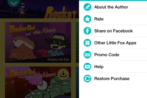 Rocket Girl - Little Fox Storybook screenshot 3