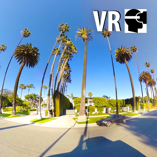 VR Beverly Hills Drive A Virtual Reality Trip 360 icon