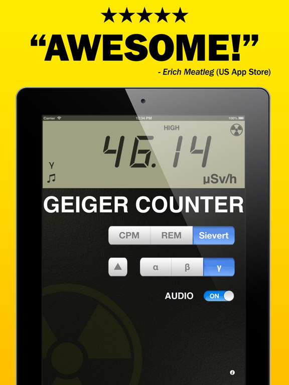 Screenshot #5 pour Digital Compteur Geiger - Prank Radiation Detector