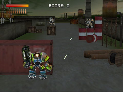 Screenshot #4 pour mécas war: robot jeux de tir