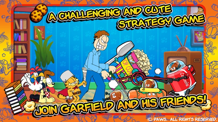 Garfield's Defense: Attack of the Food Invaders