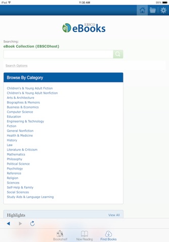 EBSCO eBooks screenshot 3