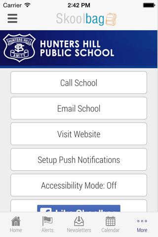 Hunters Hill Public School - Skoolbag screenshot 4