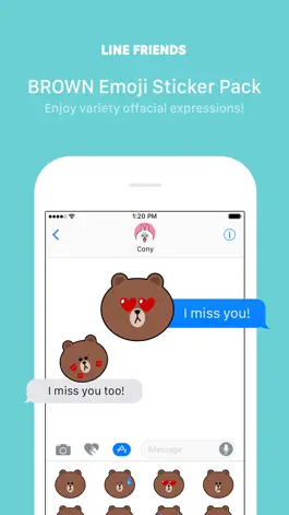 Game screenshot Sweet BROWN - LINE FRIENDS mod apk