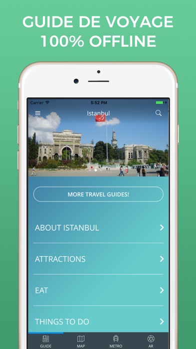 Screenshot #1 pour Istanbul Guide Voyage avec Offline Maps