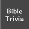 Test your Bible knowledge by answering questions