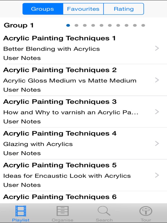 Screenshot #5 pour Acrylic Painting Techniques