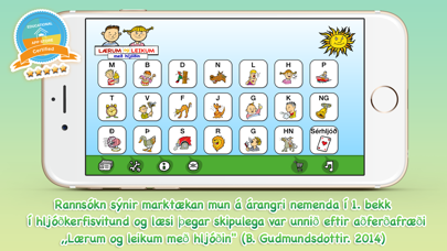Screenshot #6 for Lærum og leikum með hljóðin - Allt efnið