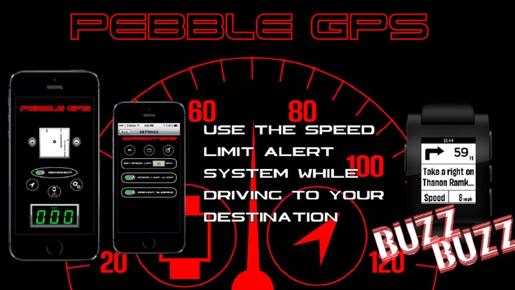 Pebble GPS (Ads)-Navigation and Speedometer