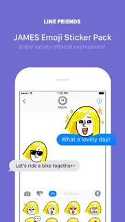 How to cancel & delete narcissist, james emoji - line friends 3