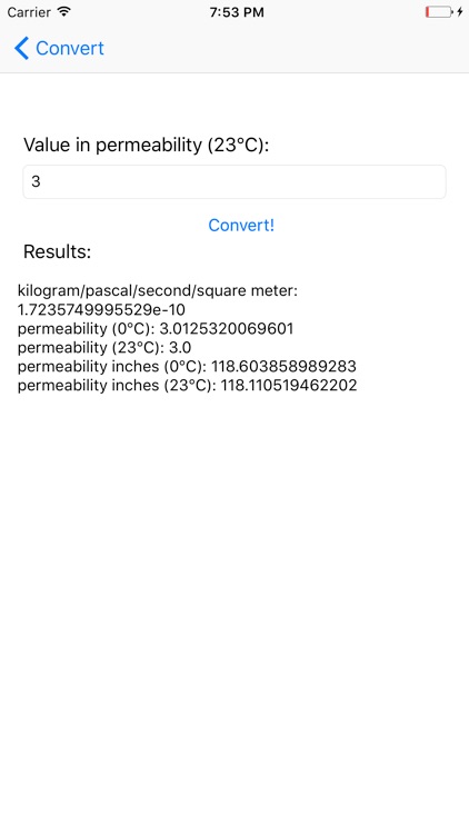 Permeability converter