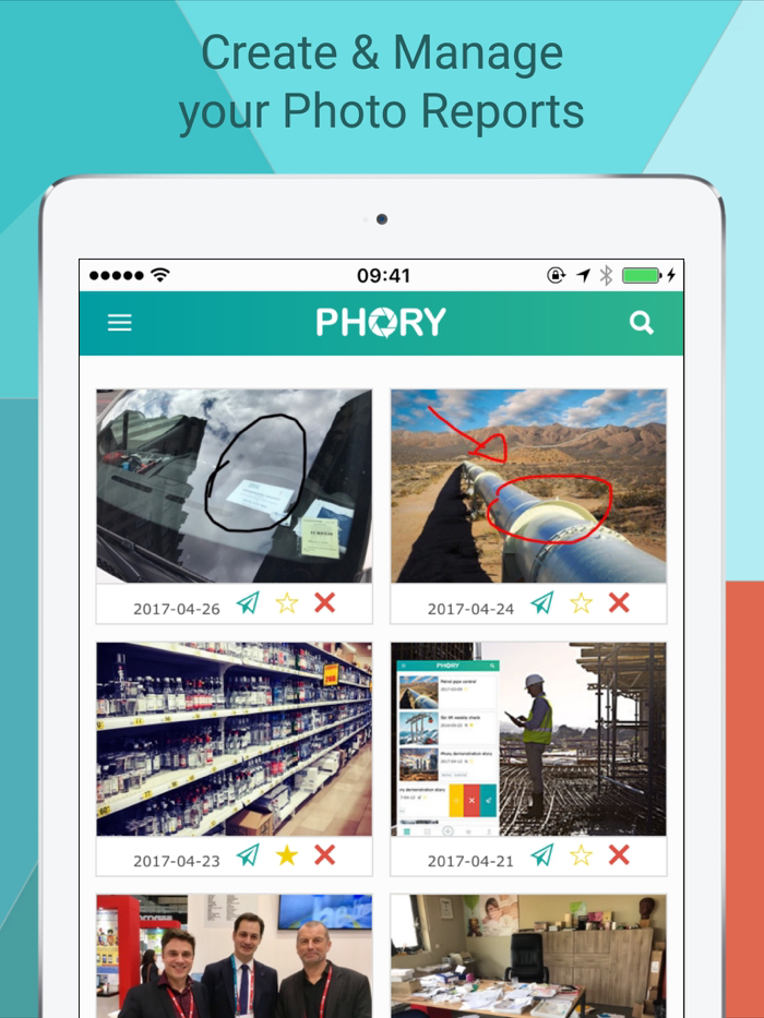 PHORY - PDF Photo Reporting for Professionals