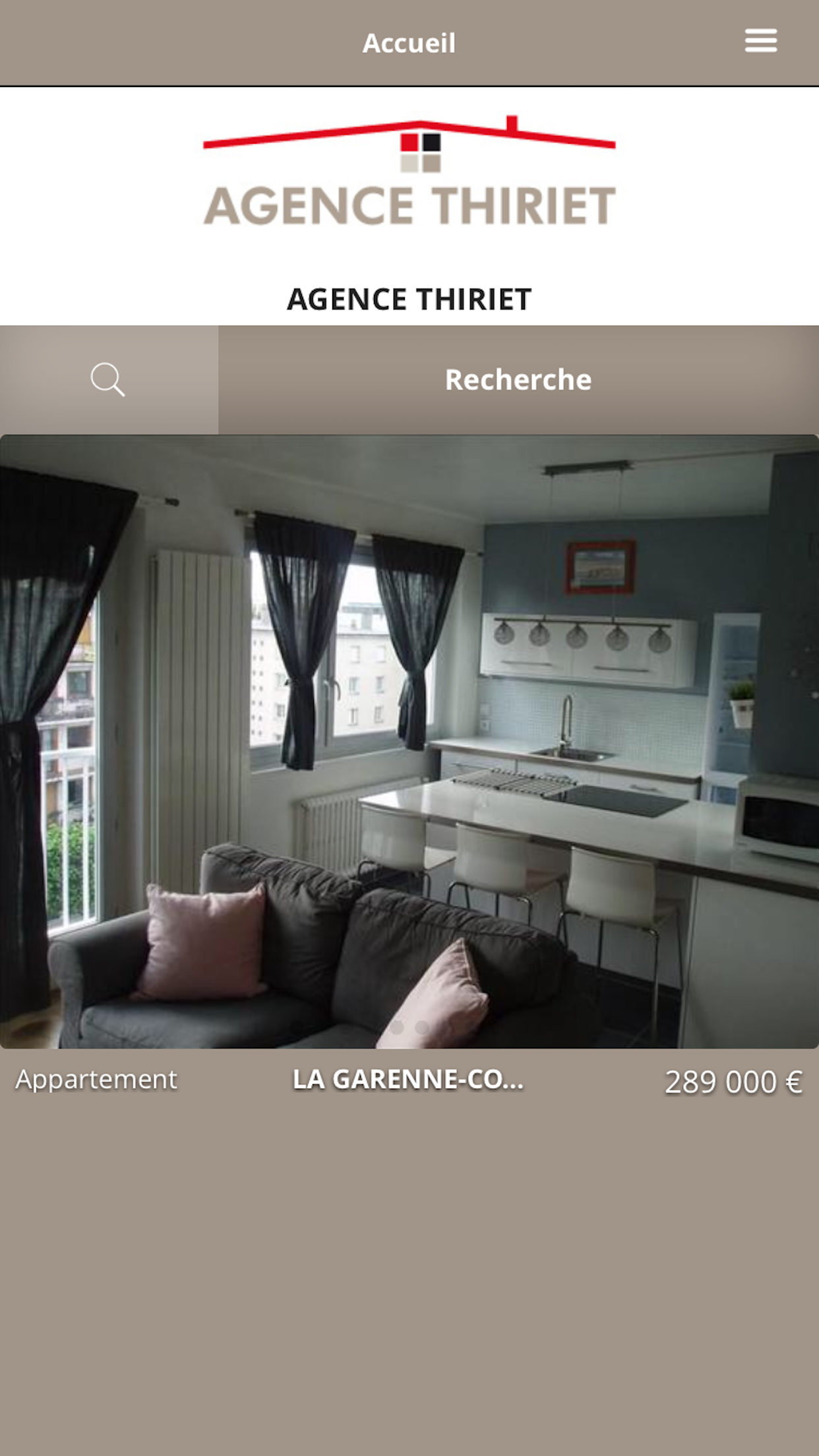 Agence Thiriet screenshot 2