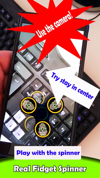 Real Fidget Spinner Simulator pro, skill game screenshot-4