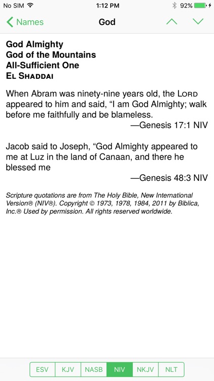 Bible God Names screenshot-3