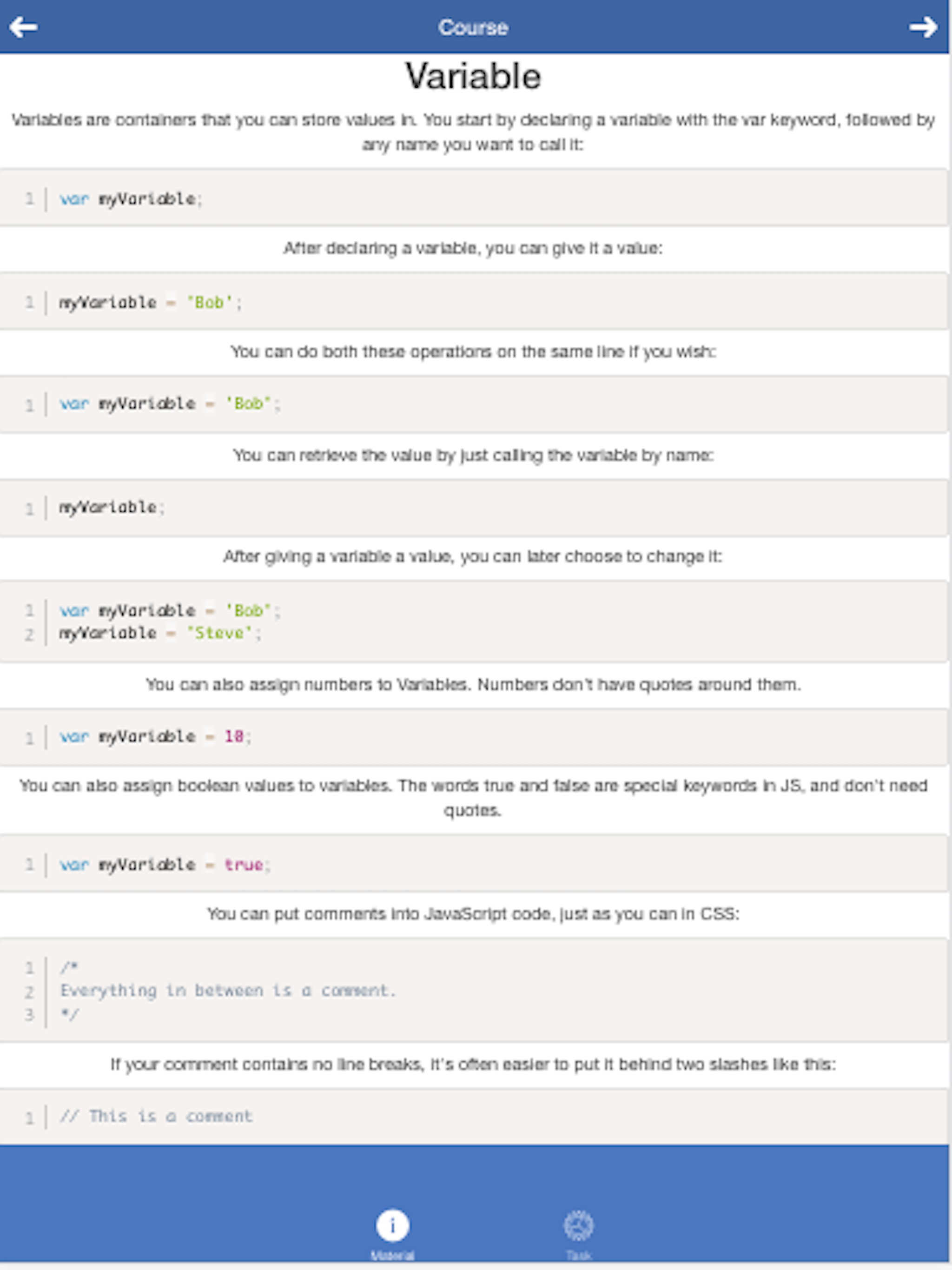 CodeZone - learn on the go screenshot 8